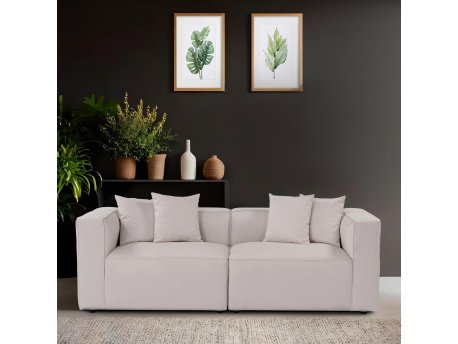 Atelier del Sofa Sofa dvosed Mora XL 2 Seat Ecru