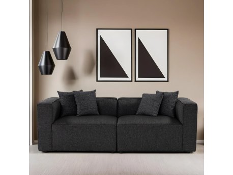 Atelier del Sofa Sofa dvosed Mora XL 2 Seat Anthracite