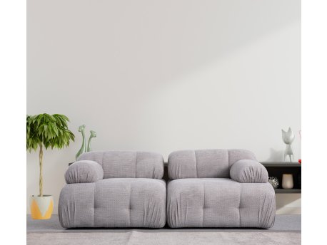 Atelier del Sofa Sofa dvosed Petite 2 Light Grey