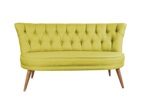 Atelier del Sofa Sofa dvosed Richland Loveseat Peanut Green