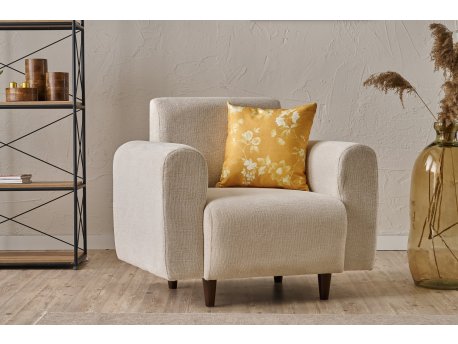 Atelier del Sofa Fotelja Noya Chenille Cream