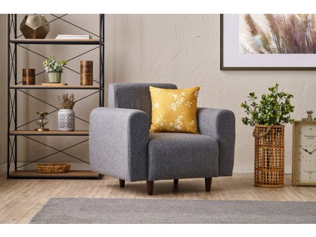 Atelier del Sofa Fotelja Noya Linen Grey
