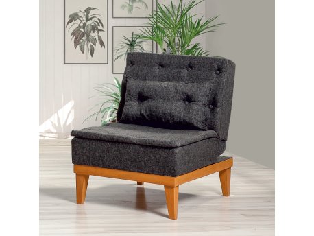 Atelier del Sofa Fotelja Fuoco Berjer Anthracite