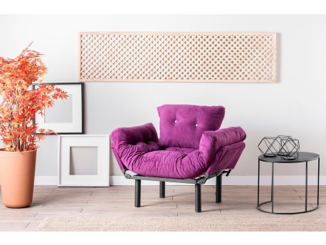 Atelier del Sofa Fotelja Nitta Single Purple