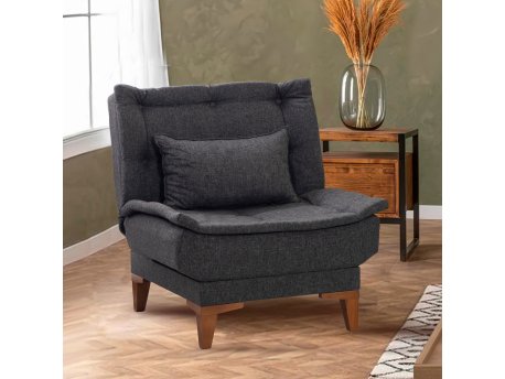 Atelier del Sofa Fotelja Santo Anthracite