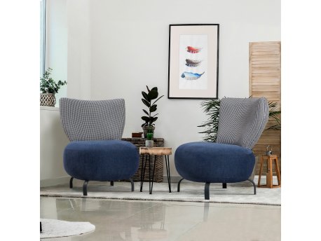 Atelier del Sofa Set fotelja Loly Set Dark Blue