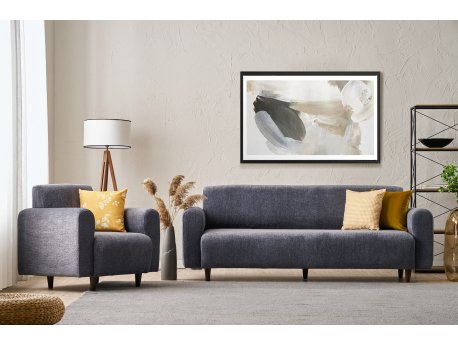 Atelier del Sofa Sofa i fotelja Noya Chenille Grey