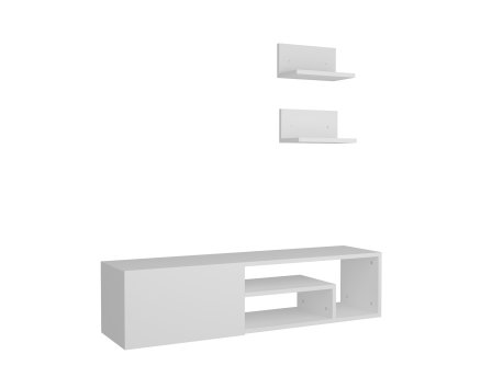 HANAH HOME TV polica Zeplin White