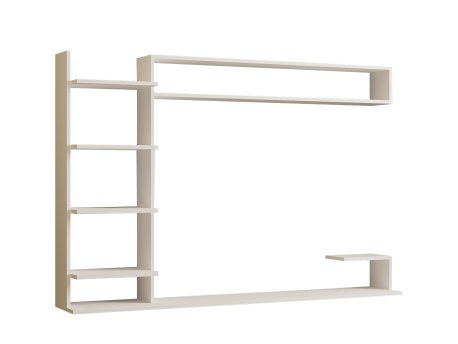 HANAH HOME TV polica Noble White