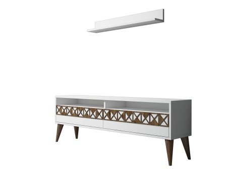 HANAH HOME TV polica Line White