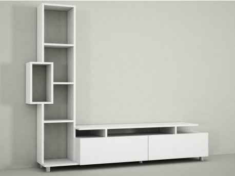 HANAH HOME TV polica Tulip White