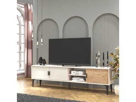HANAH HOME TV polica Marin Grey