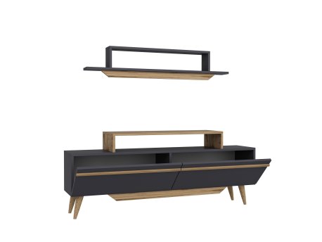 HANAH HOME TV polica Harmony Ciragan Anthracite