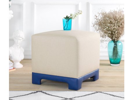 Atelier del Sofa Tabure Lenover Cream Blue