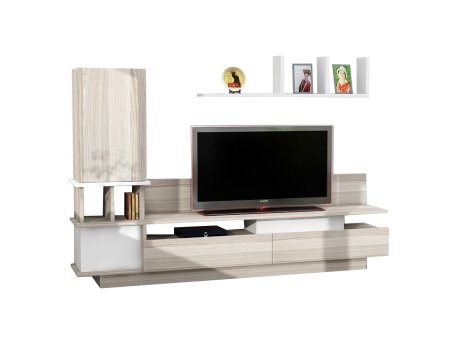 HANAH HOME TV polica Como White Cordoba