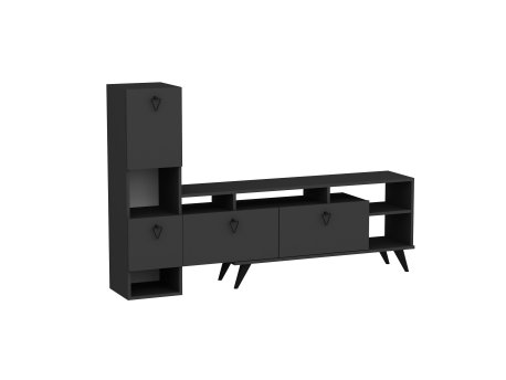 HANAH HOME TV polica Emmy Anthracite