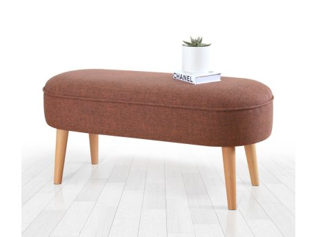Atelier del Sofa Tabure Lednok Claret Red