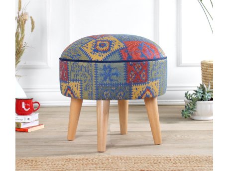 Atelier del Sofa Tabure Rugrev Blue
