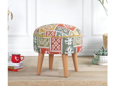 Atelier del Sofa Tabure Rugrev White
