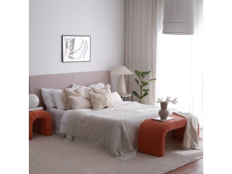 Atelier del Sofa Tabure Nu Bench Coral