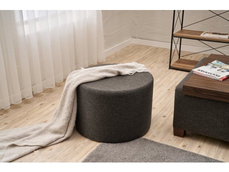 Atelier del Sofa Tabure Likya Anthracite