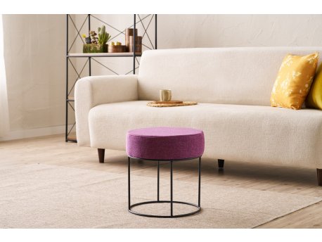Atelier del Sofa Tabure Didim Lilac