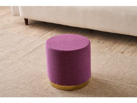 Atelier del Sofa Tabure Gocek Lilac
