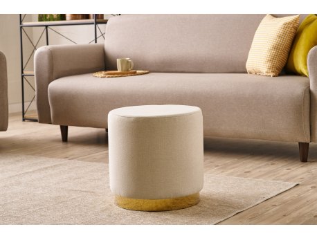 Atelier del Sofa Tabure Gocek Cream