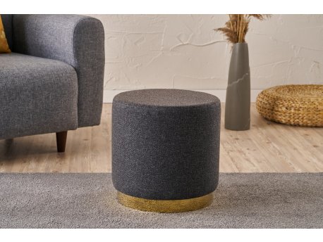 Atelier del Sofa Tabure Gocek Fume