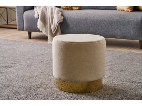 Atelier del Sofa Tabure Bodrum Cream