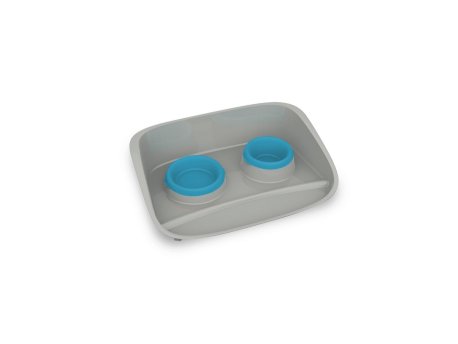 PETMAX Set stella 0,25+0,3L plava