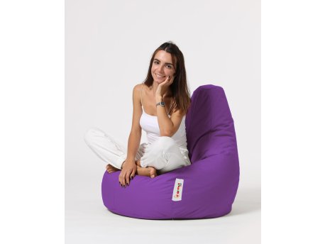 Atelier del Sofa Lazy bag Drop L Purple