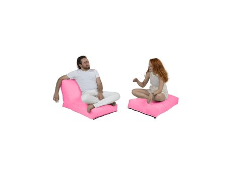 Atelier del Sofa Lazy bag Siesta Sofa Bed Pouf Pink