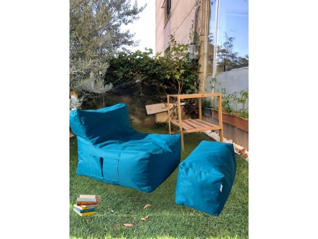 Atelier del Sofa Lazy bag set XXL Sedir Turquoise