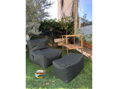 Atelier del Sofa Lazy bag set XXL Sedir Grey
