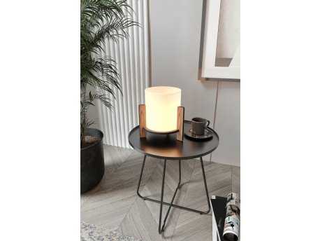 OPVIQ Stona lampa Pine Table Lamp Walnut