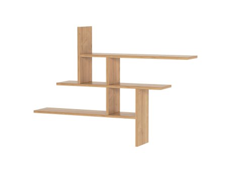 HANAH HOME Zidna polica Germen Oak