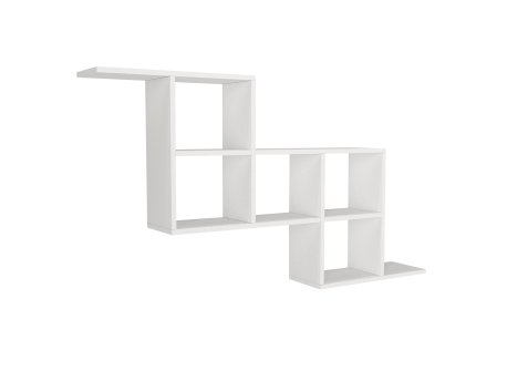 HANAH HOME Zidna polica Zeta White