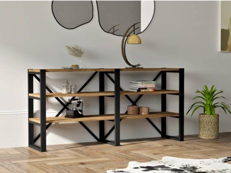 HOME LINE Konzola Milas Walnut