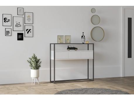 HOME LINE Konzola Guarda White