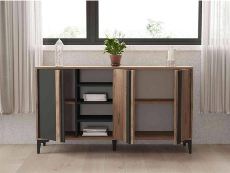 HOME LINE Konzola Dora Atlantic Pine Anthracite