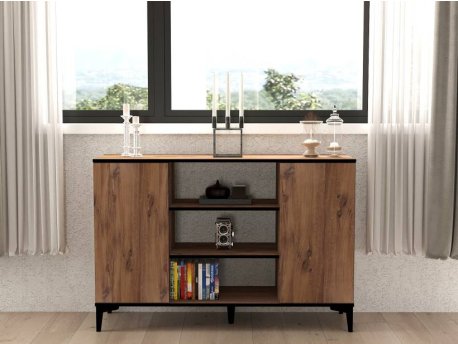 HOME LINE Konzola Bezen Atlantic Pine Black