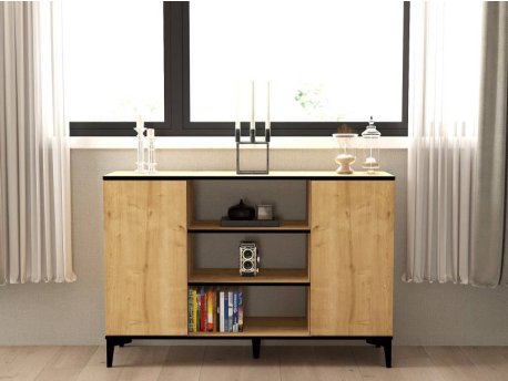 HOME LINE Konzola Ebin Sapphire Oak Black
