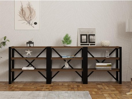 HOME LINE Konzola Prof Walnut
