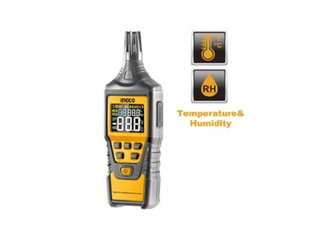 INGCO Digitalni merač vlažnosti i temperature HETHT01