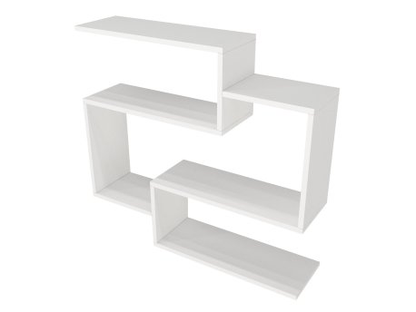 HANAH HOME Zidna polica Porto White