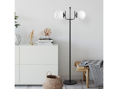 OPVIQ Podna lampa Antler 13765 Black