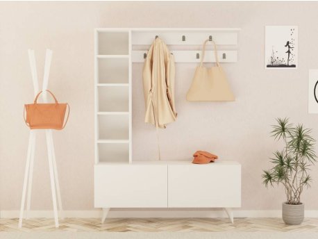 HOME LINE Čiviluk Bahar White