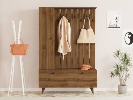 HOME LINE Čiviluk Lala Walnut