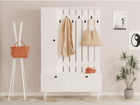 HOME LINE Čiviluk Lala White